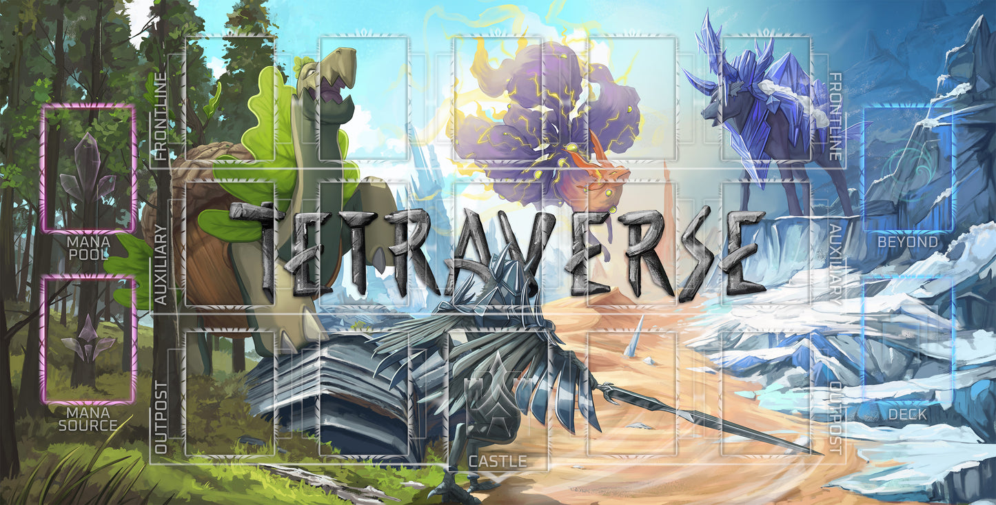 Mana Frontier Zoned Playmat