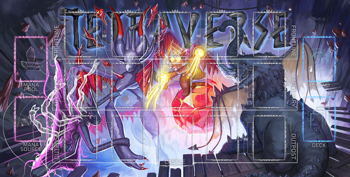 Melding of Realms Zoned Playmat